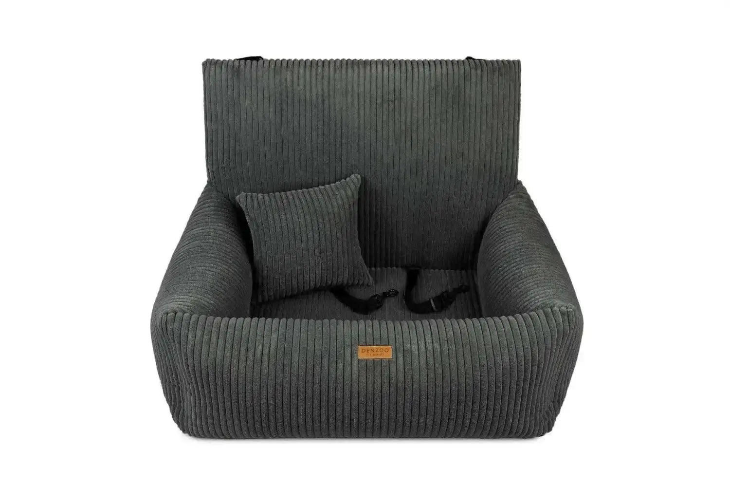 Fotelik samochodowy dla psa MiloVoyage Dark Grey
